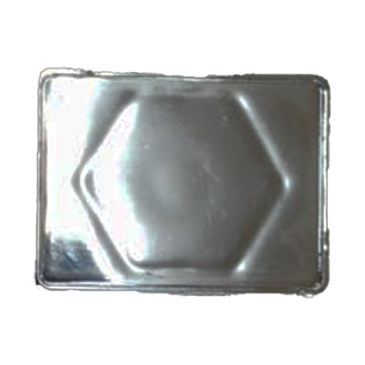 FRONT PANEL PLATE  CHROME RISE LOGO